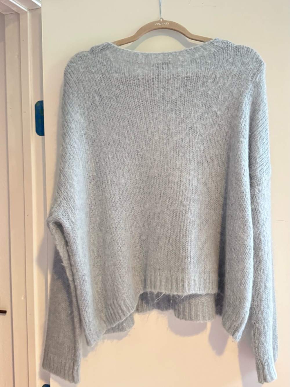 Eileen Fisher Light Blue Crewneck Sweater - Picture 4 of 4
